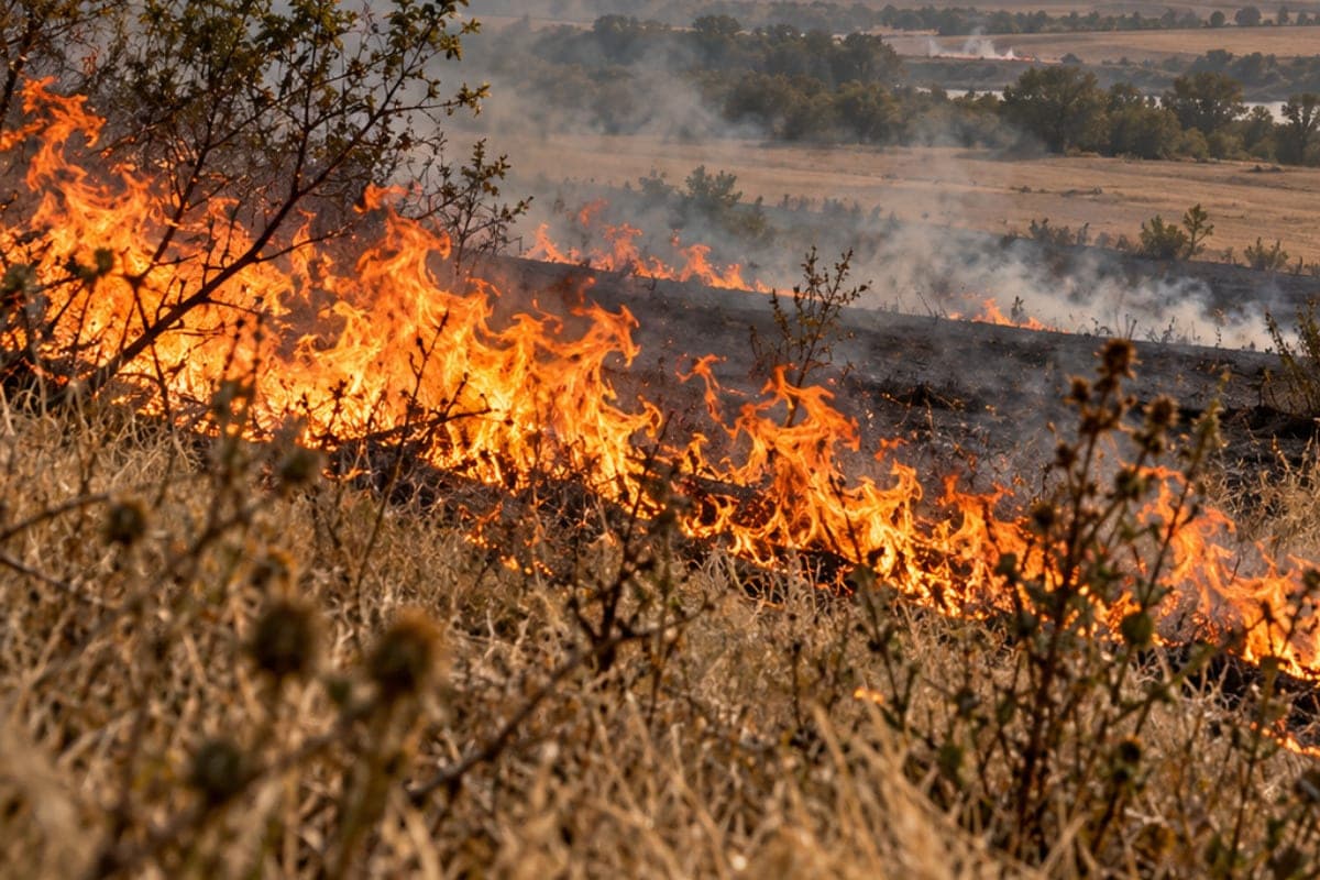 On the Don called the areas most prone to natural fires