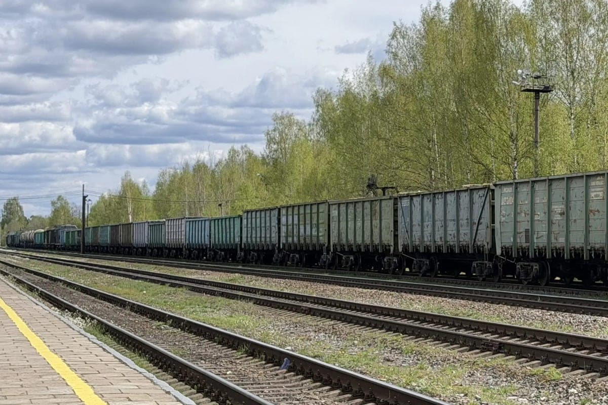 Freight traffic on the railway in the Novgorod region increased by 0.9% in September