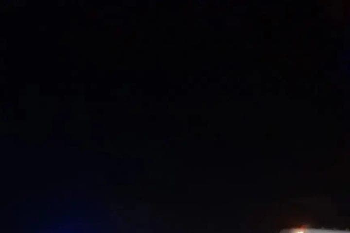 On the highway in Chelno-Vershinsky district, a Mercedes truck knocked down a pedestrian to death