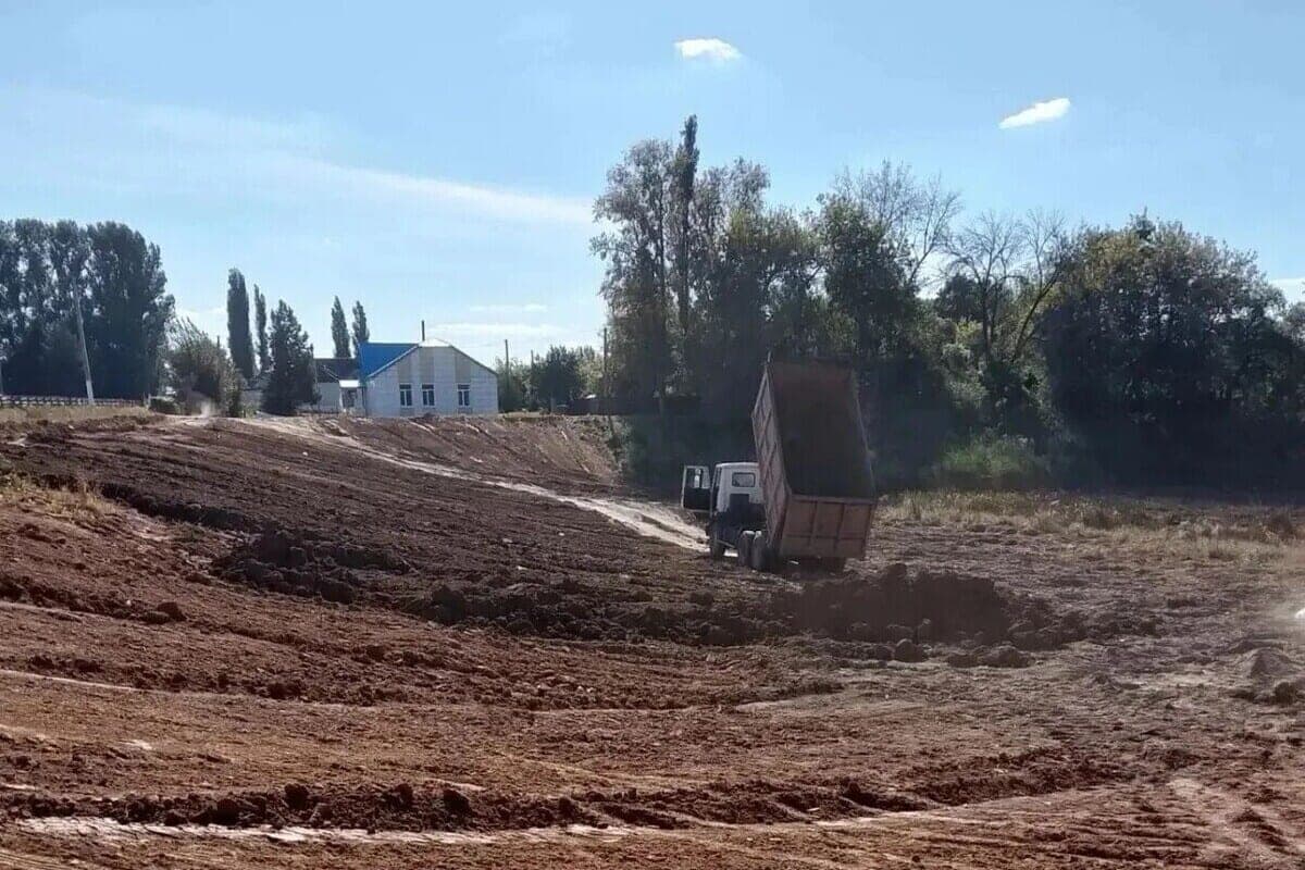 In the Lipetsk region repair hydraulic structure on the stream Upper Malovets