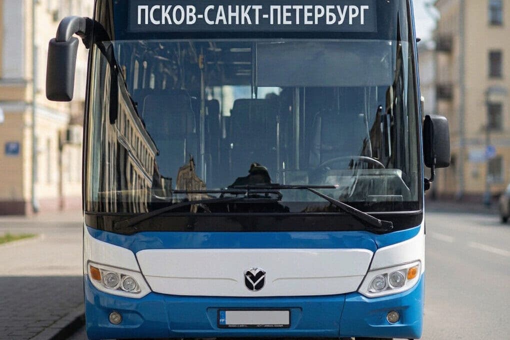 Buses from Pskov to St. Petersburg are temporarily canceled