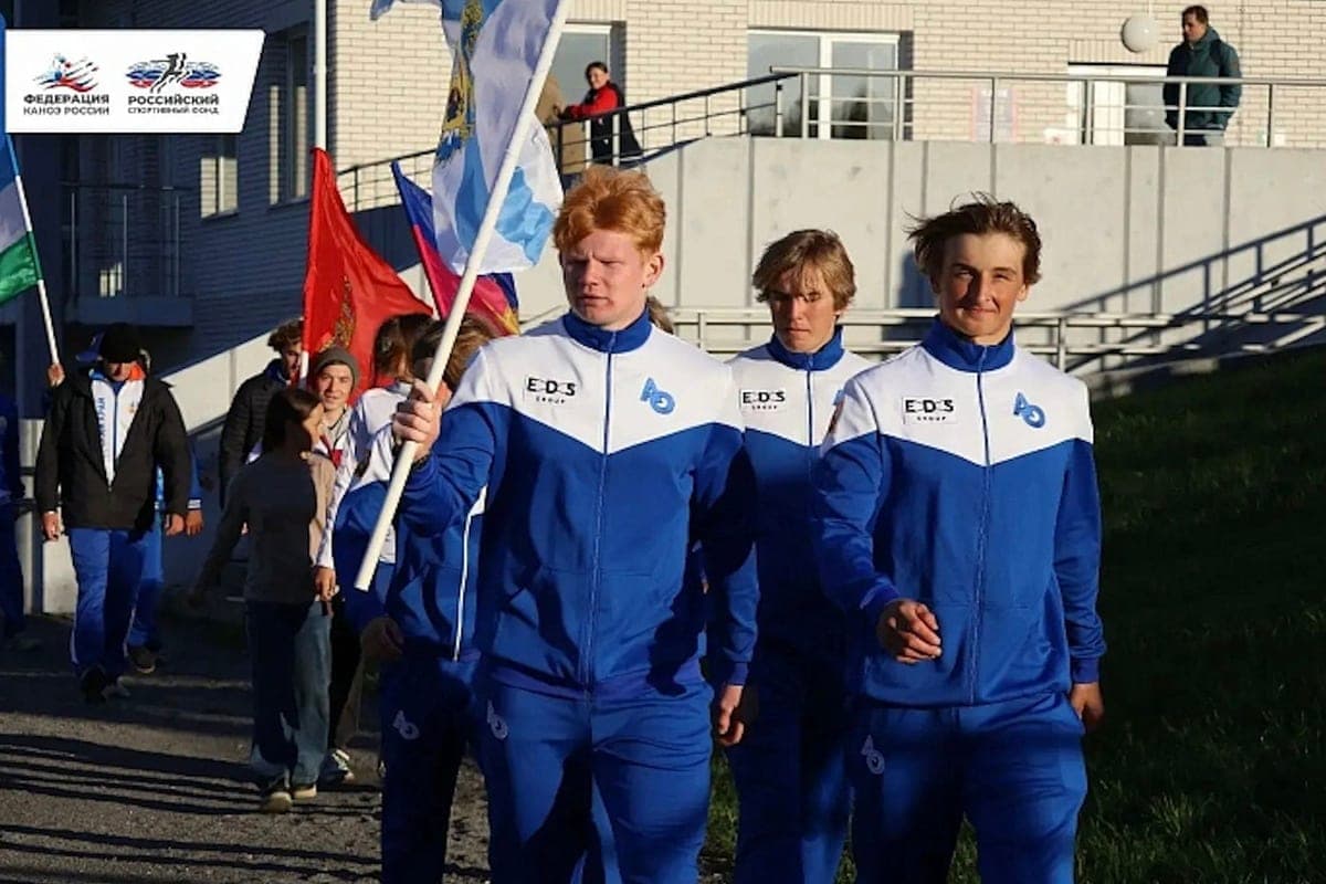 Pomorie team took silver of the Russian rowing slalom championship