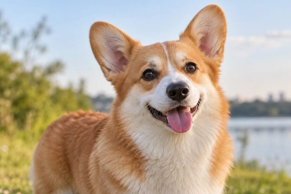 Corgi Archie, lost during the attack on Voronezh, returned to the hostess
