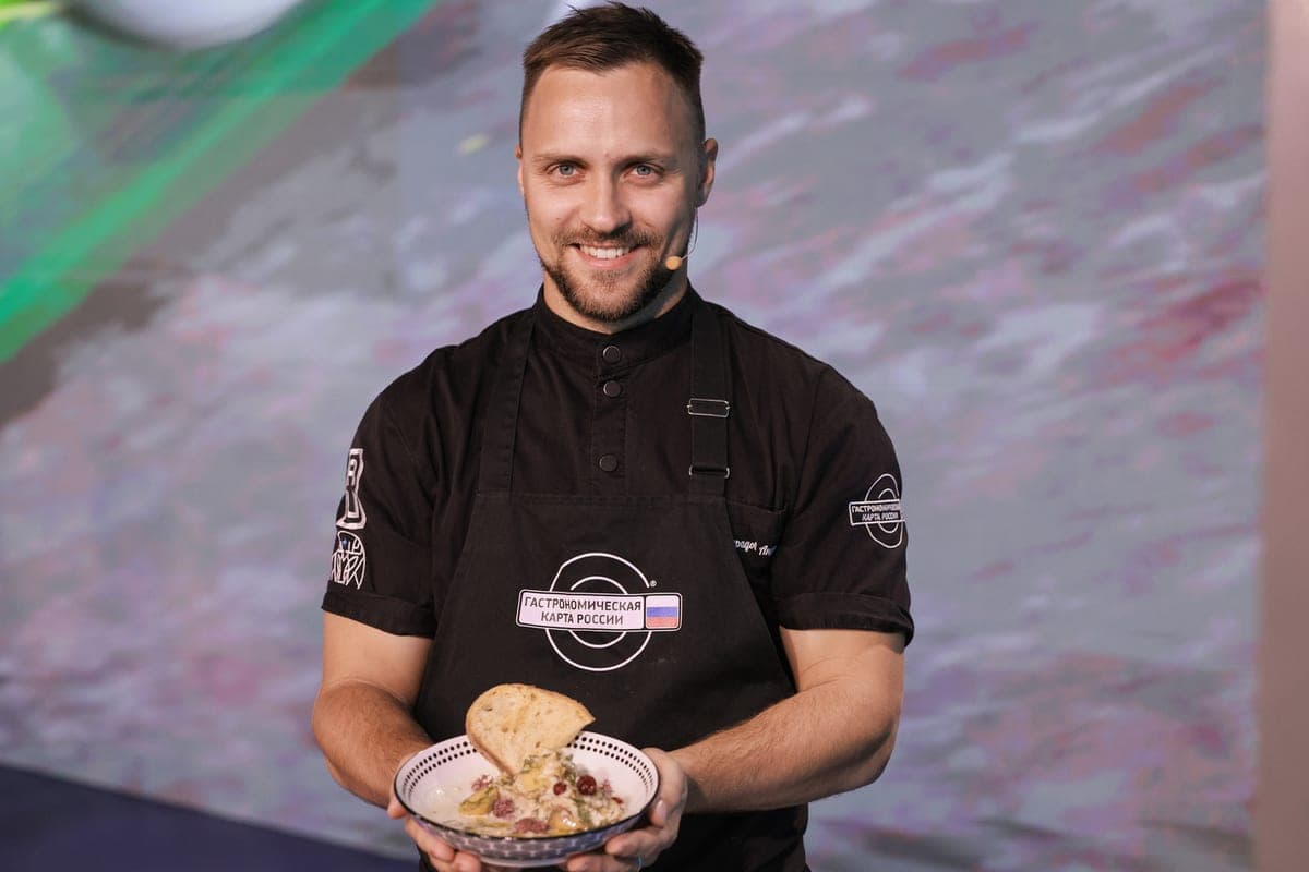 Шеф-повар из Мурманска познакомил детей со вкусом арктической кухни на детском фестивале