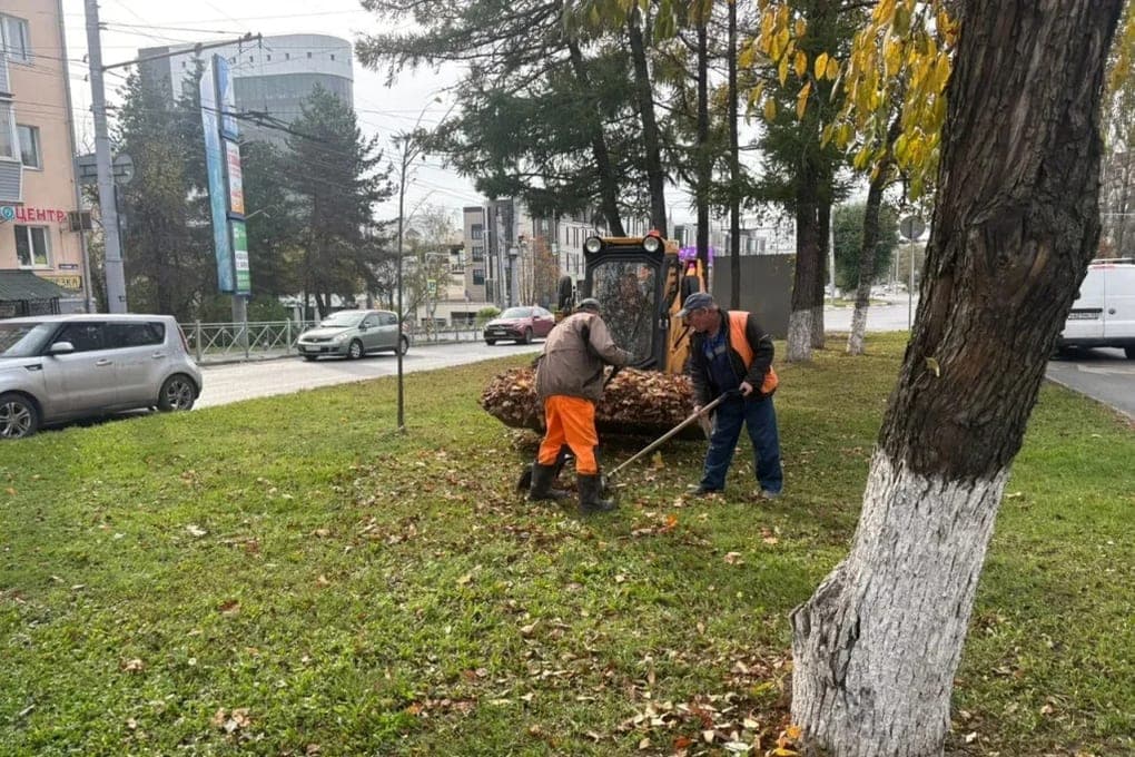 Во Владимире прошел общегородской осенний субботник