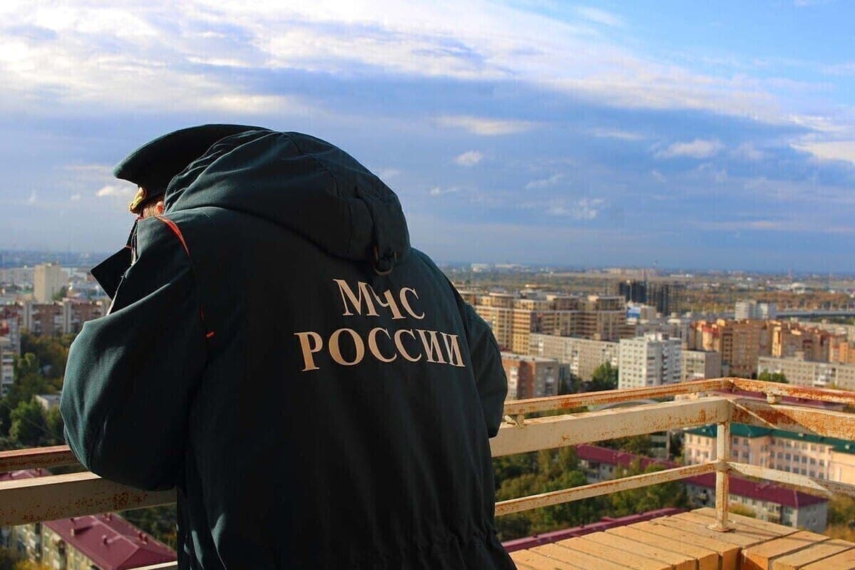 On the fire in the high-rise area injured the owner of the apartment