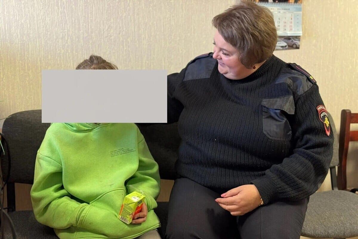 In Zheleznogorsk, the girl left the house and got lost