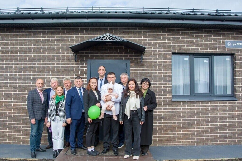 In the village of Sarai of the Ryazan region built a residential complex for agricultural workers