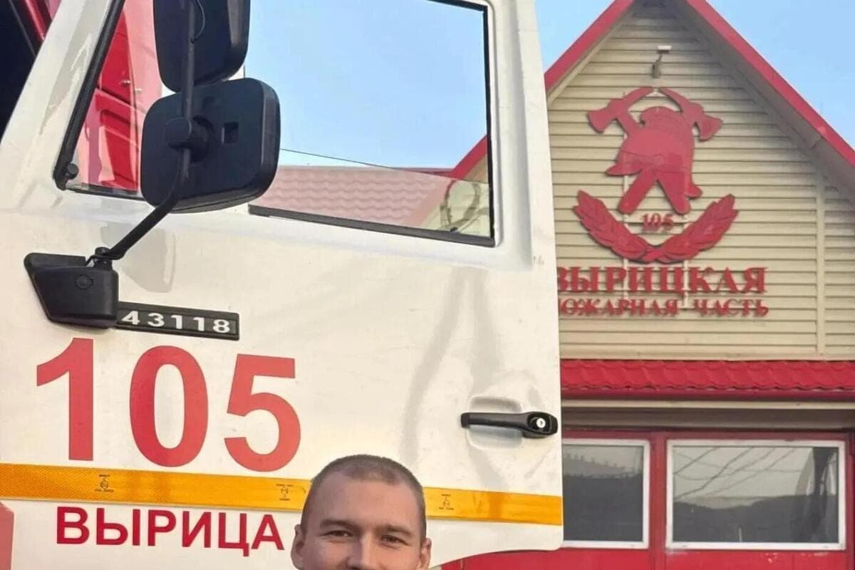 Firefighter saw bowls of milk and realized that there was someone in the burning house