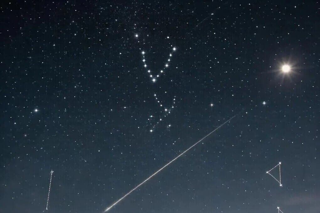 On the night of October 22 in the sky over Voronezh is expected to peak meteor shower Orionids