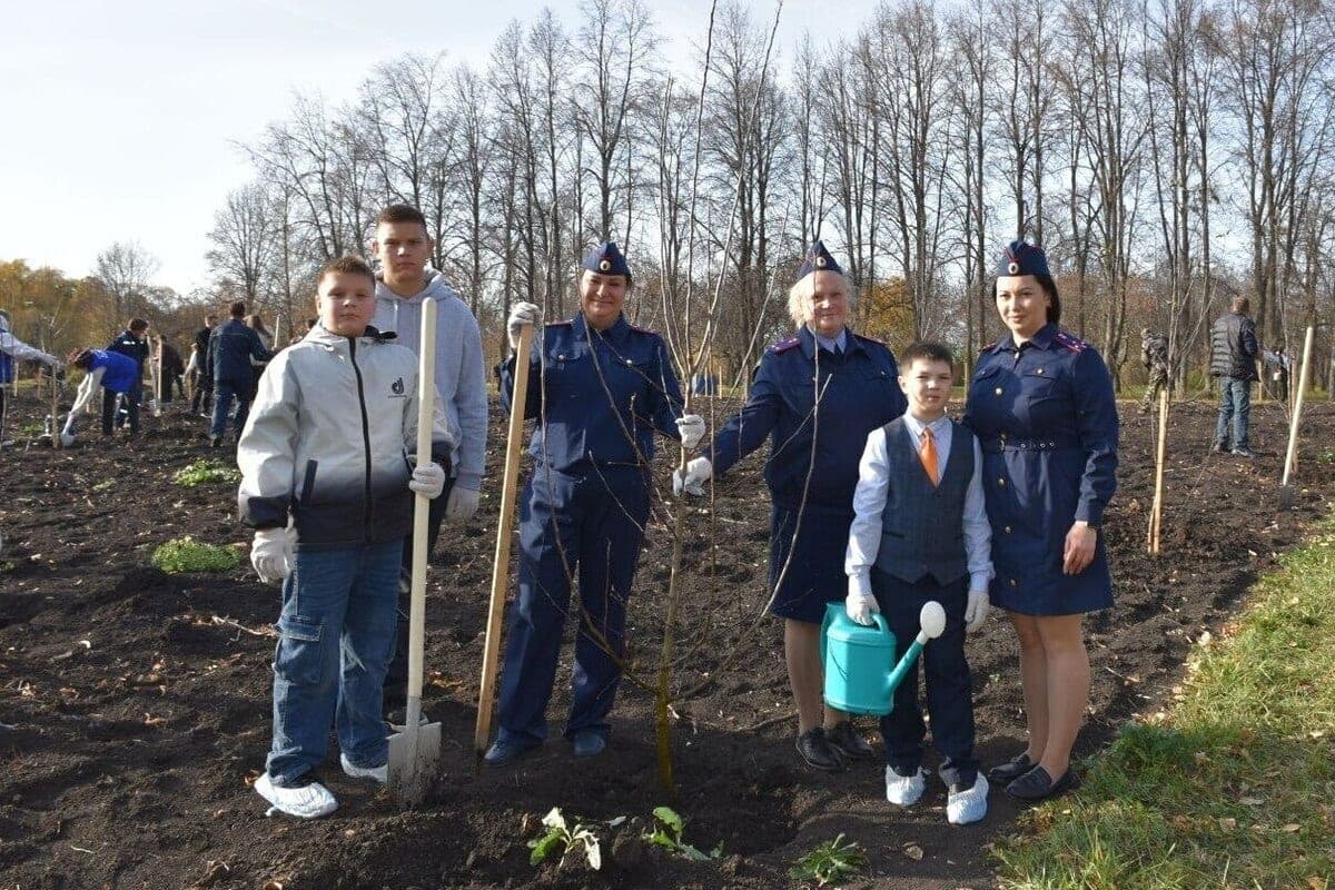 В Тарханах высадили сад в честь Лермонтова