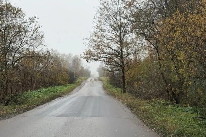 Near Kaluga updated thousands of square meters of roads