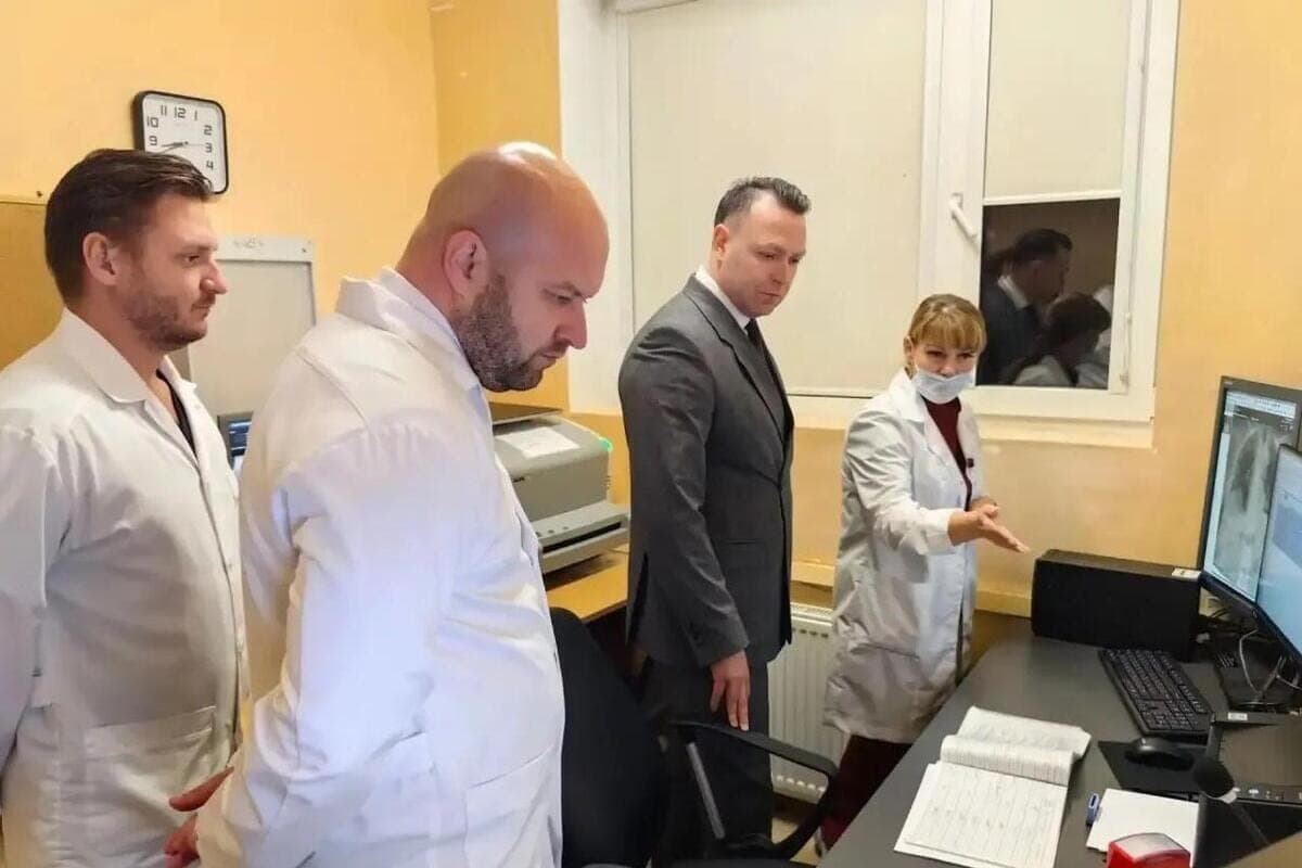 In the Tosnen hospital installed a digital x-ray diagnostic complex