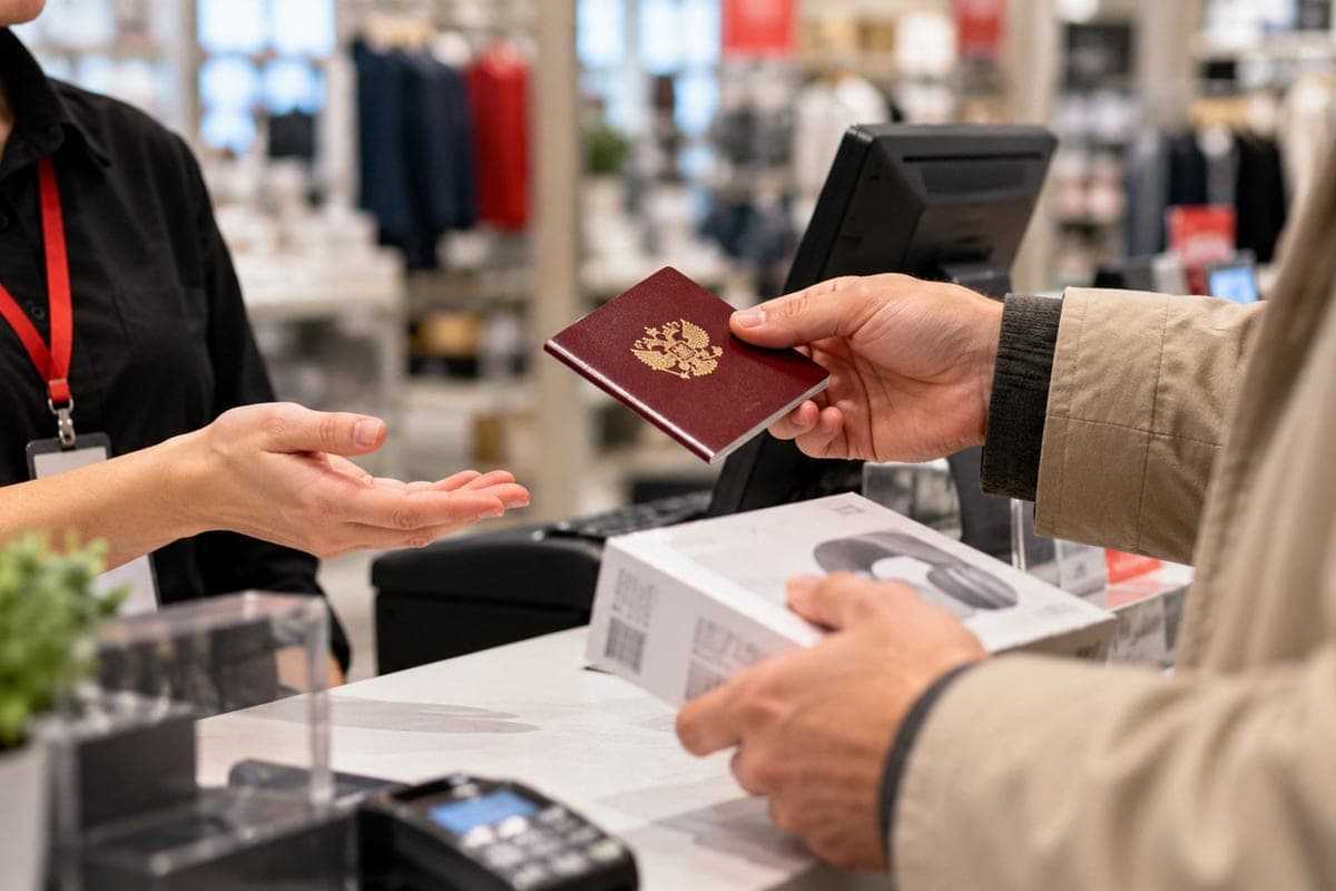 Why do you need a passport when returning goods and is it legal