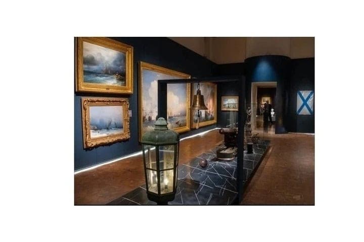 A rare winter landscape of Aivazovsky, taken from Tula, will be shown in the Russian Museum