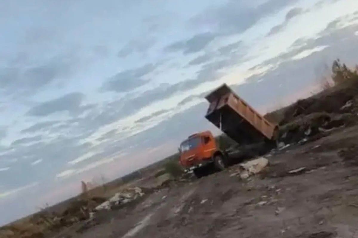 В Тамбовском округе полицейские нашли незаконную свалку мусора