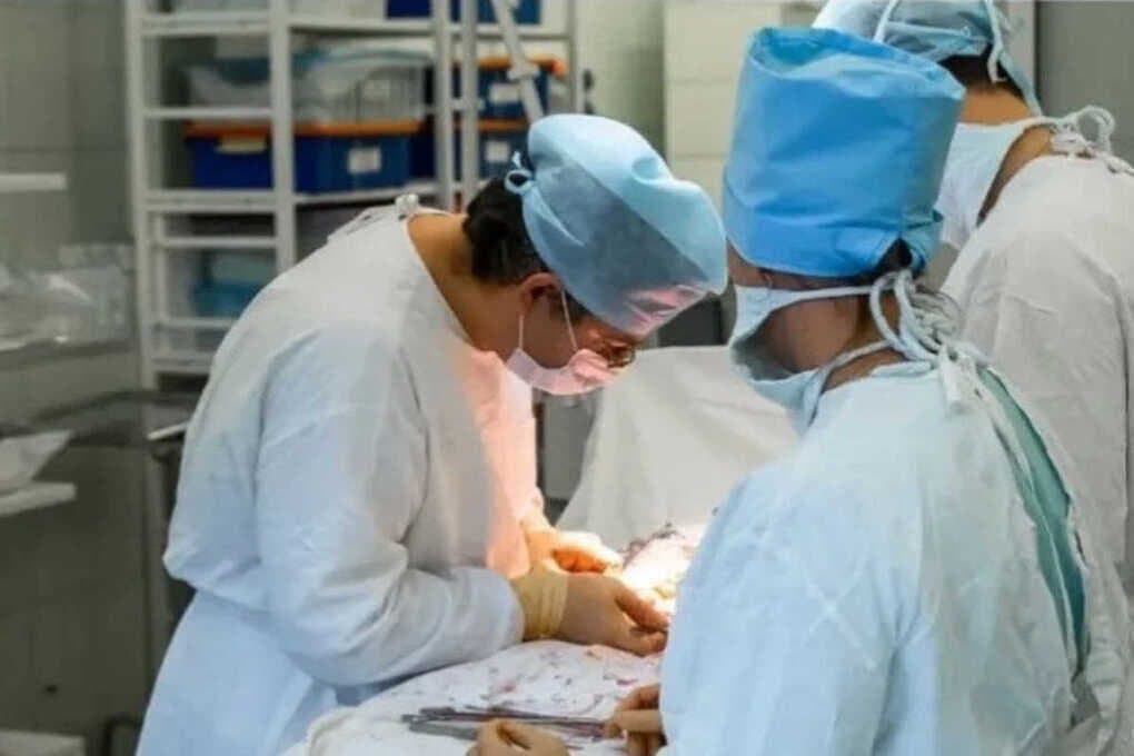 A pregnant woman in Cherepovets underwent surgery to remove the gallbladder