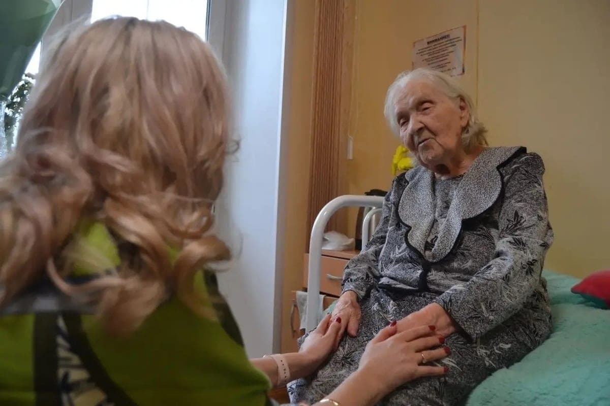 Home front worker Sofia Maralova from Ivanovo region celebrates 100th anniversary
