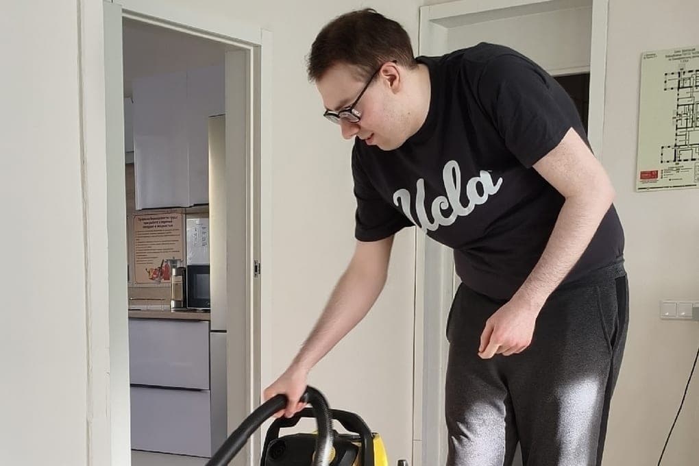 Hot week in the training apartment of the Pitkäranta unit #KTSSON Karelia