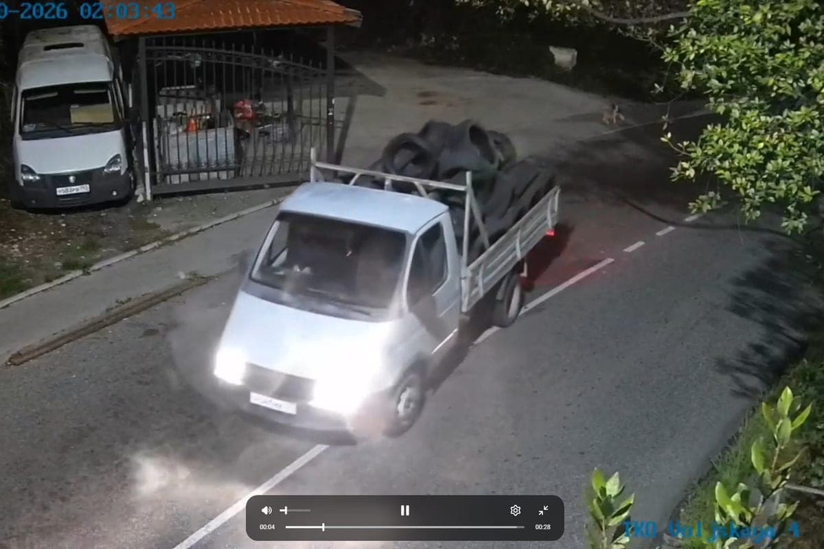 In the Central district of Sochi, a man was punished for illegal dumping of car tires