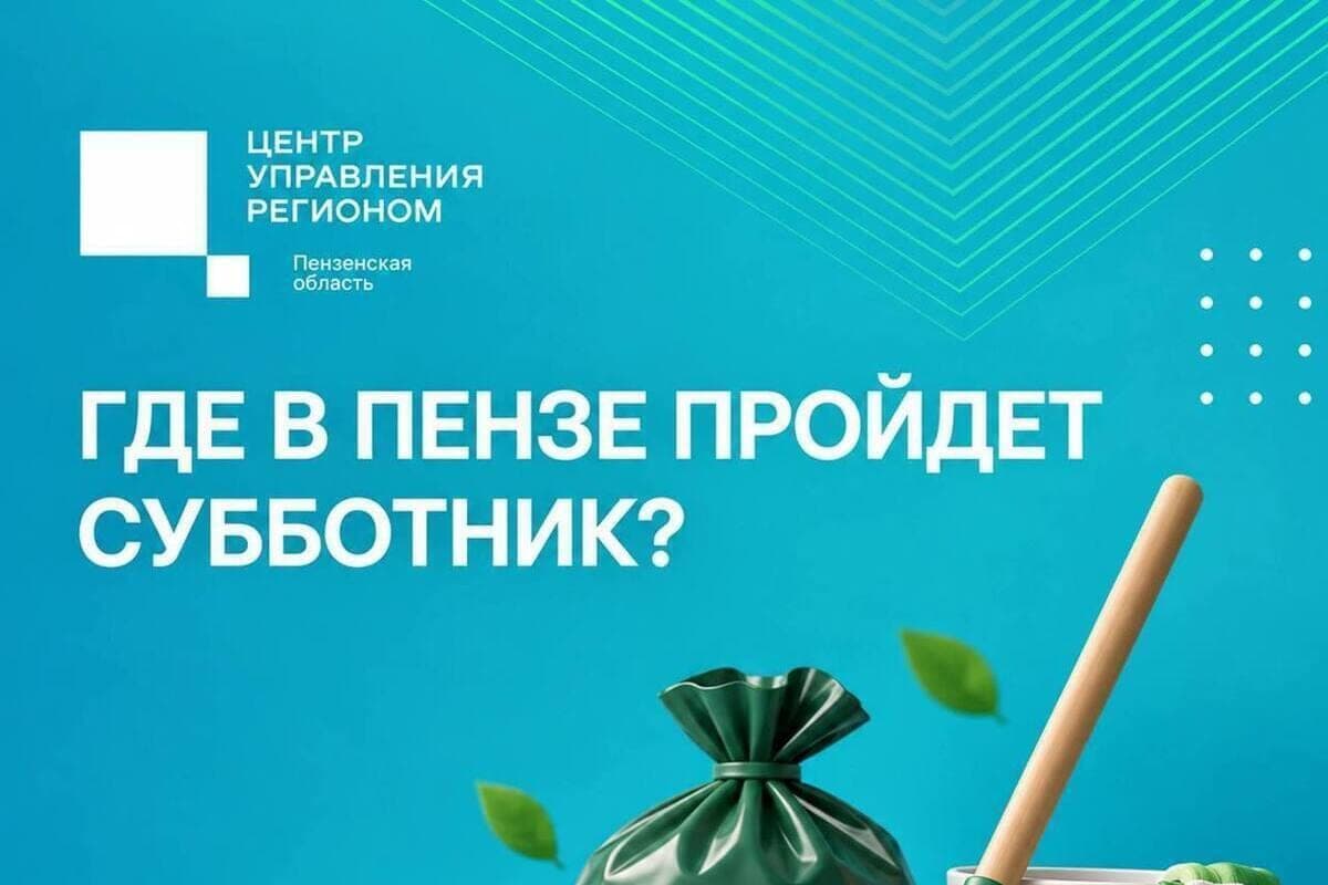 Пензенцы выйдут на субботник 10 октября