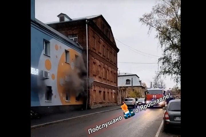 In Yaroslavl burned cafe in the sports center