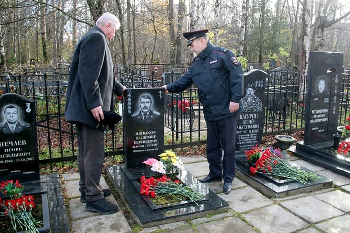 В Архангельске почтили память сотрудников МВД, погибших в Ингушетии