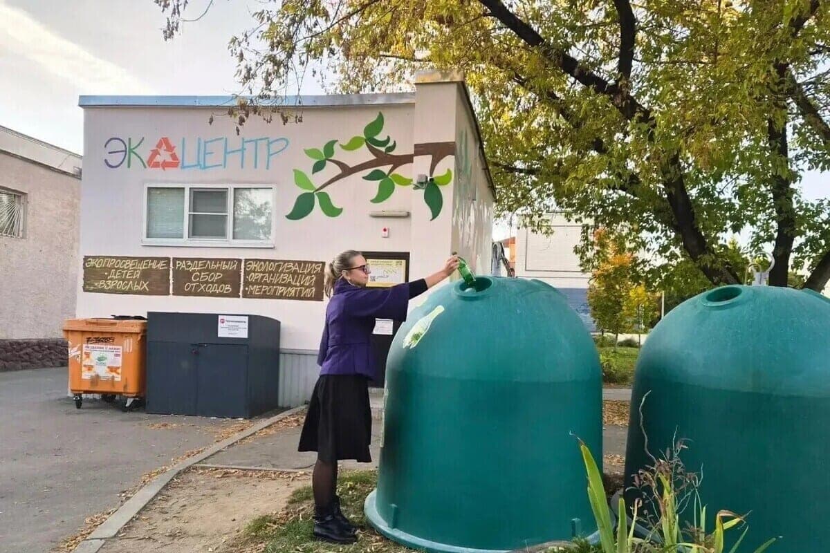 Obninsk continues to collect glass