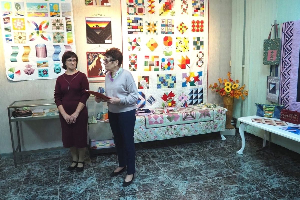 “A patchwork history”: the exhibition of Elena Kuzmina opened in Pushchino