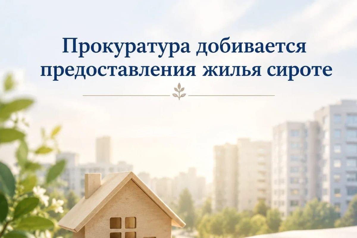 Прокуратура через суд добилась жилья для сироты-инвалида из Липецка