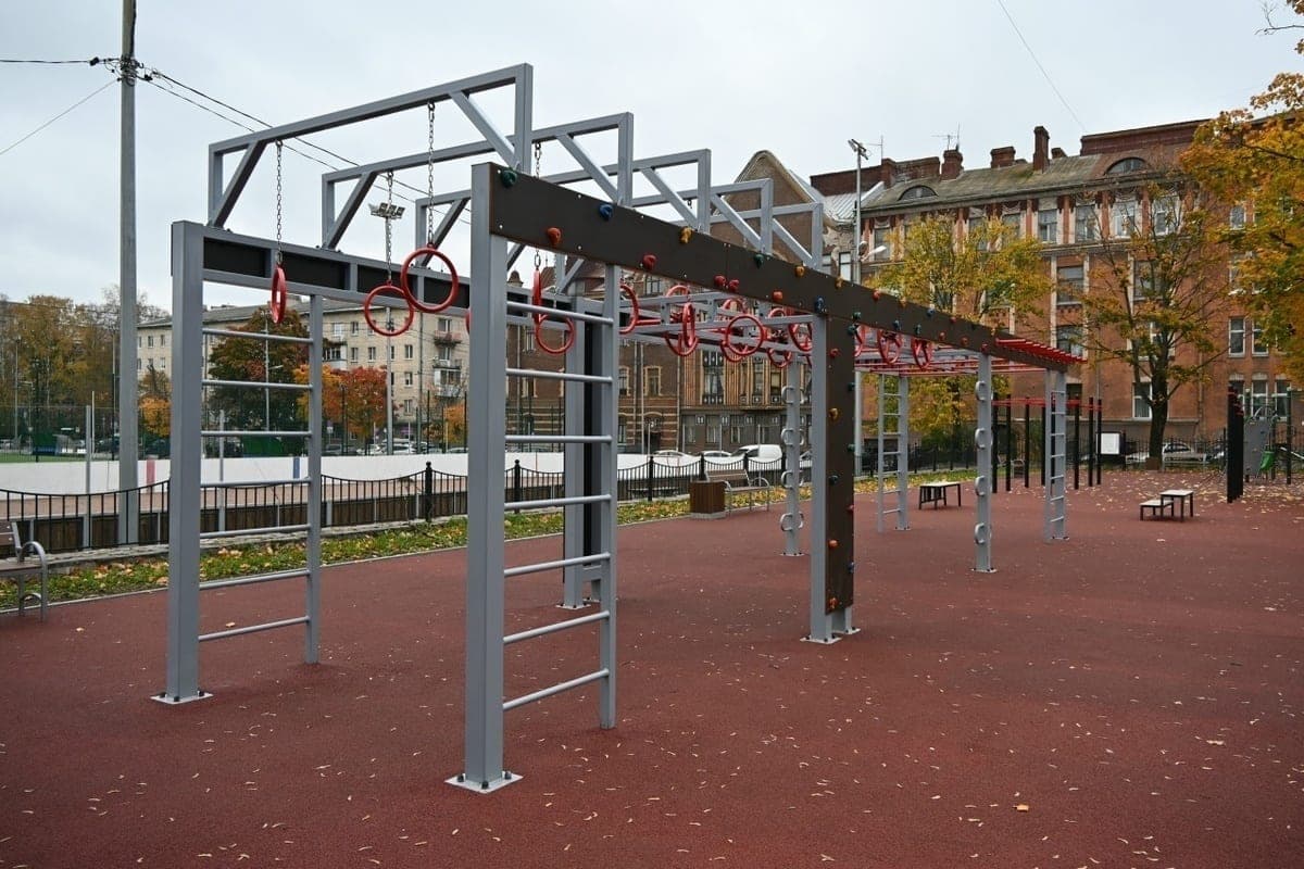 In Vyborg earned a street sports complex for training to GTO standards
