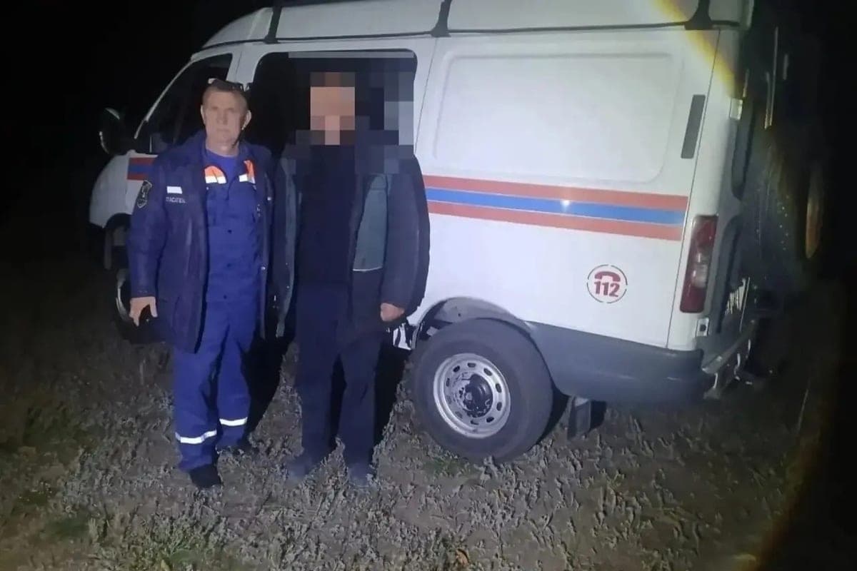In Sholokhov district, rescuers helped a lost mushroom pickle to get out of the forest