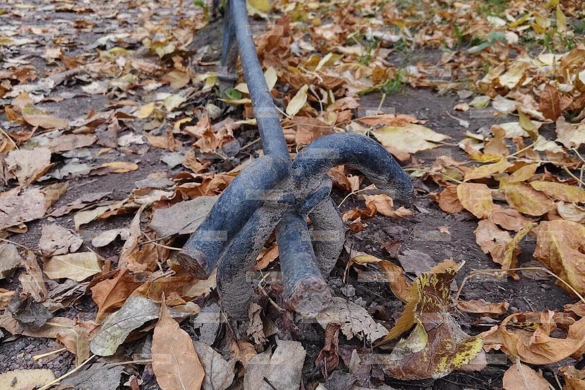 In Alexander Park, the historic fence suffered from rough repairs