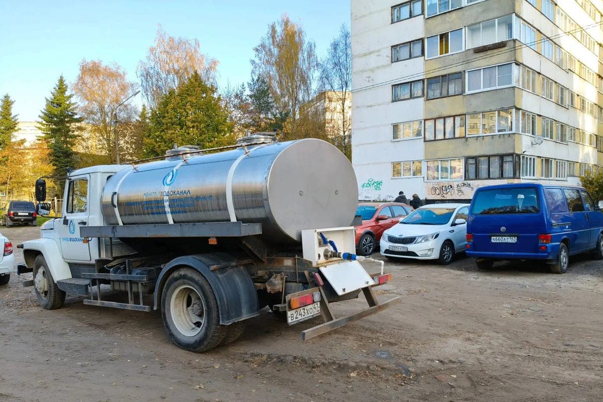 In Kingisepp after repair of water supply there were breakthroughs on two pipelines