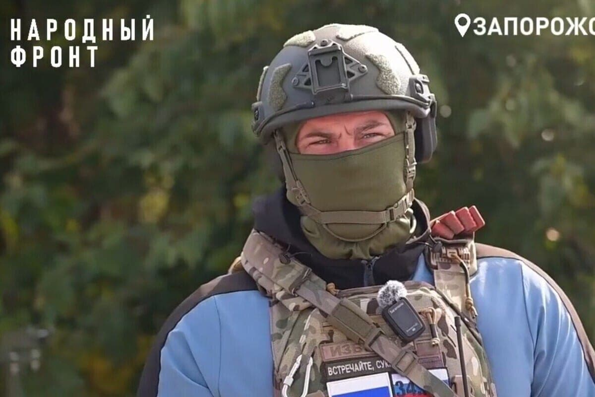 The fighter with the call sign “Izverg” told about the reflection of the attack of drones in Zaporozhye