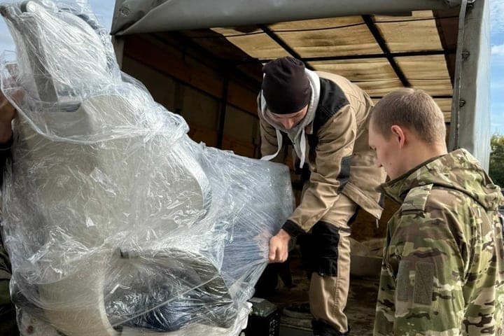 Orel rear sent military doctors dental installation