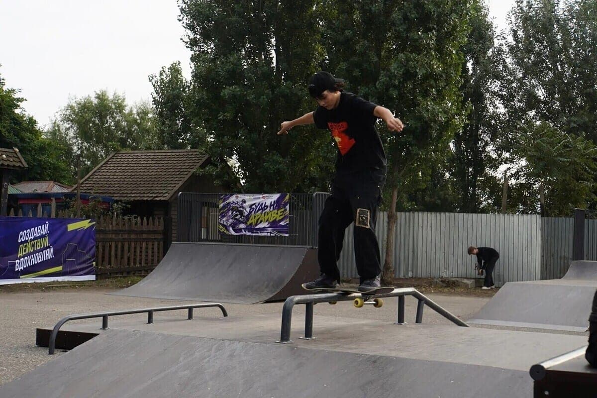The first skate site in Dagestan opened in Makhachkala