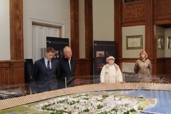 Исторический макет Сортавалы 1939 года разместили в отреставрированной городской ратуше