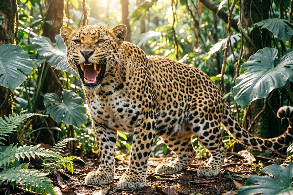 Leopard drags three-year-old into the forest