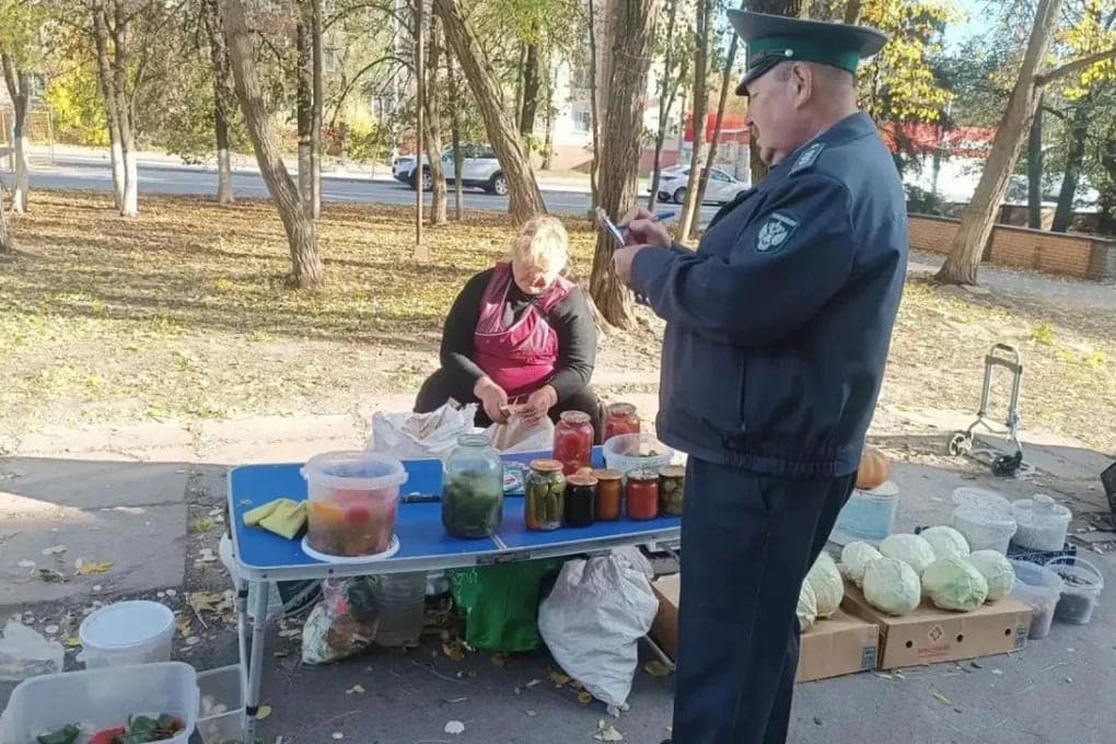 In Kursk there was a large-scale raid against illegal street trade
