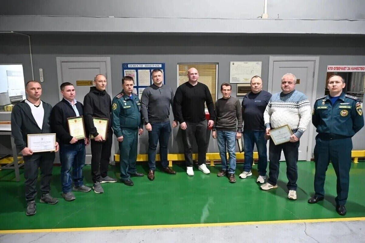 В Серпухове работники спасли предприятие от крупного пожара