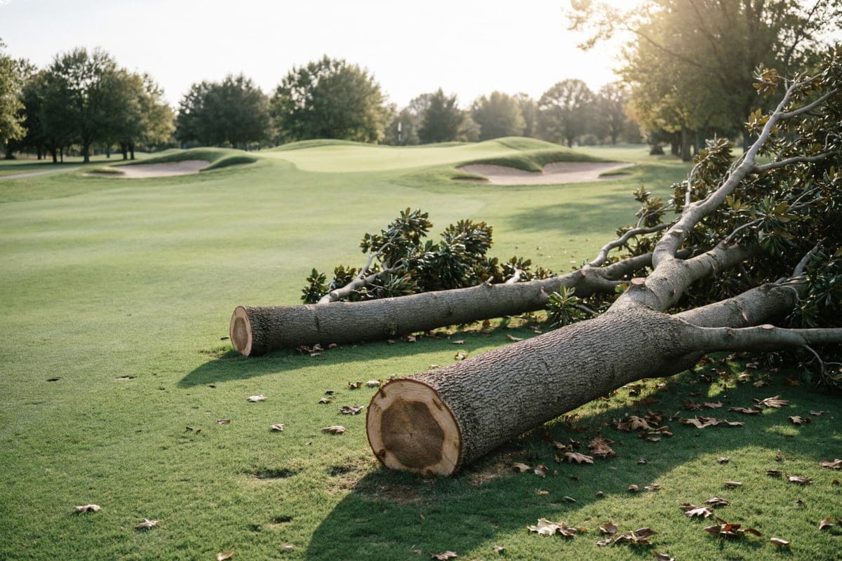 Le tribunal interdit à Trump de continuer à couper des arbres sur le terrain de golf