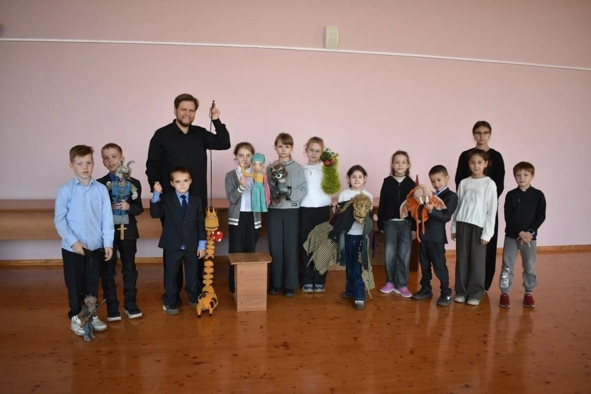 Penza Puppet Theater held a master class in Neverkino