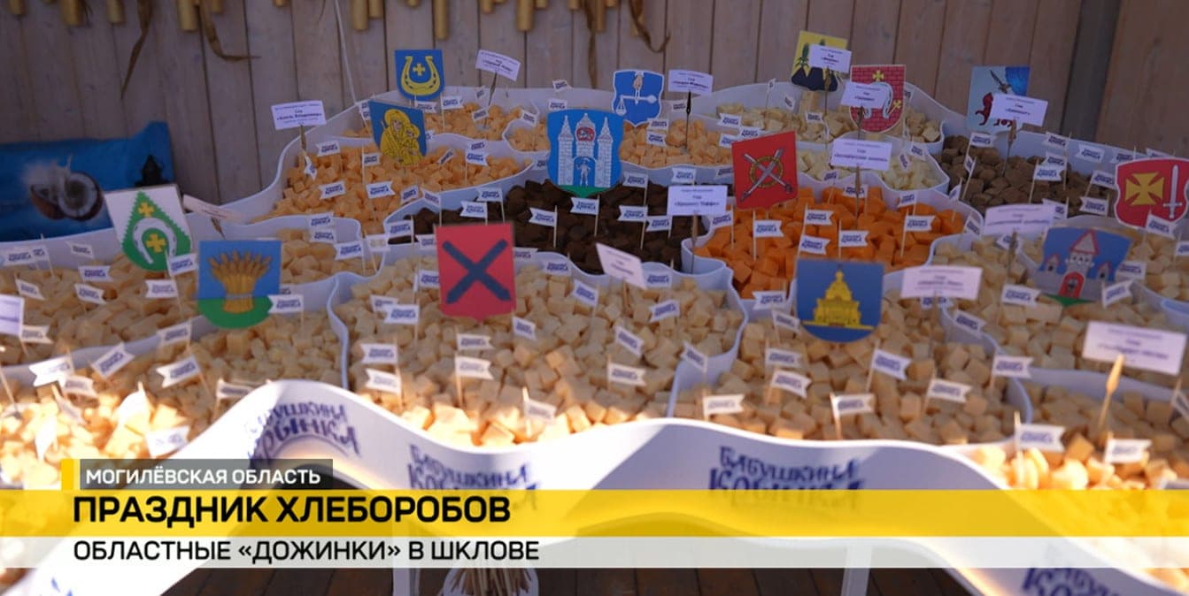Branded trade and cheese region map: how Grandmother Krynka surprised guests of Dazhynak-2026 in Shklov