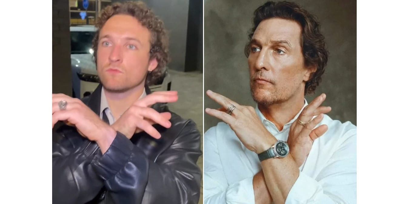 Copy of McConaughey: the Russian repeated the image of the Hollywood actor and became a star of social networks