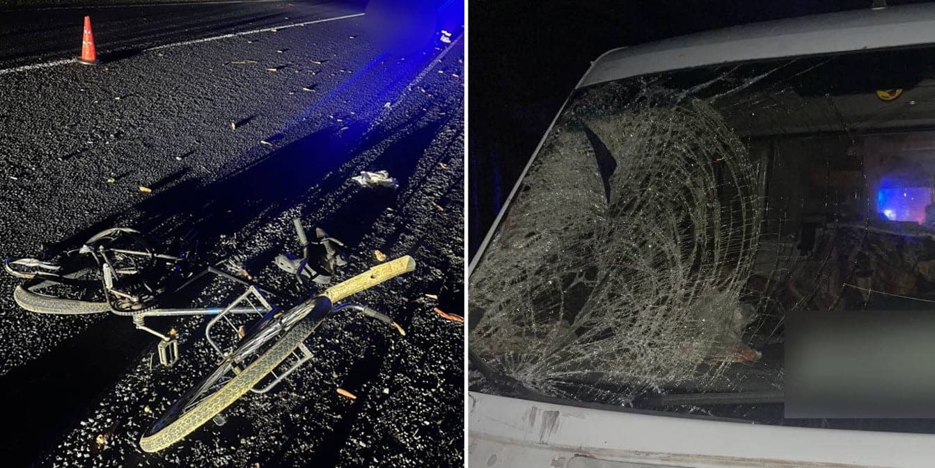 Fatal accident in the Chaussky district: under the wheels of Volkswagen killed cyclist