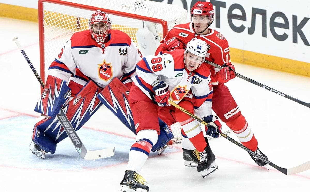 " Spartak " interrupted the win streak of CSKA in the KHL of 12 matches