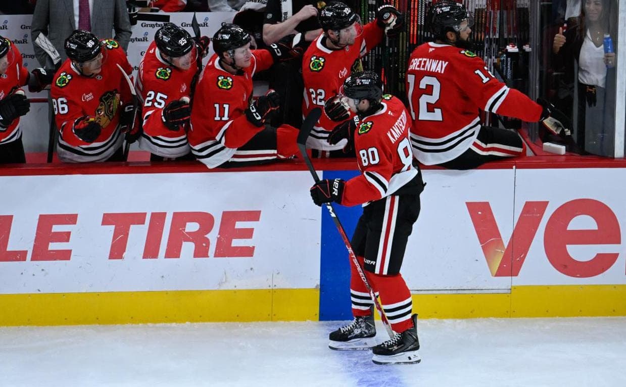Gagarin Cup winner scored the first puck in the NHL