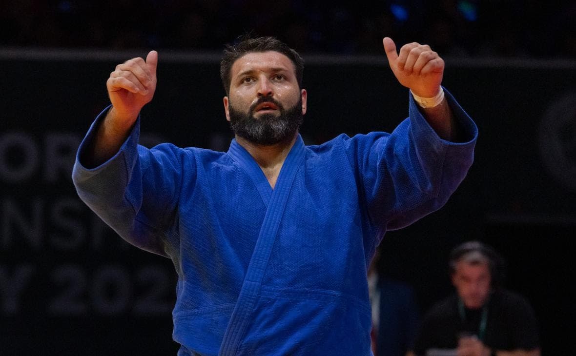 Russian Tasoev became a three-time world champion in judo