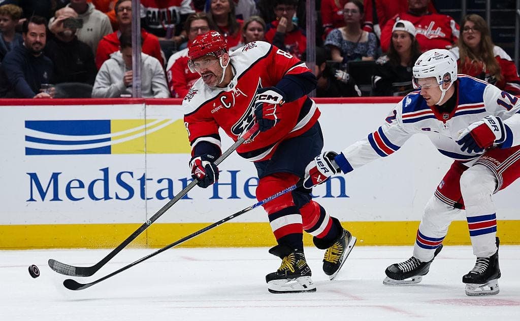 Ovechkin repeated the record for matches without goals at the start of the NHL season